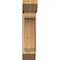 Ekena Millwork Legacy Slat Rough Sawn Bracket w/ Offset Brace, Western Red Cedar, 8"W x 22"D x 34"H BKT0806X22X34LEC06RWR - alternate 3
